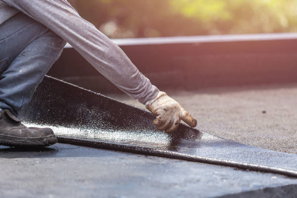 Professional Basement Waterproofing technician working in Buchanan, NY